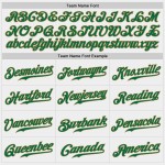 Camiseta de béisbol auténtica personalizada blanca Kelly, dorada, verde y antigua Camiseta de béisbol auténtica personalizada blanca Kelly, dorada, verde y antigua
