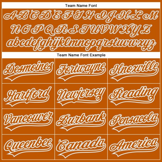 Camiseta de béisbol personalizada auténtica de Texas, color blanco y gris, color naranja Camiseta de béisbol personalizada auténtica de Texas, color blanco y gris, color naranja