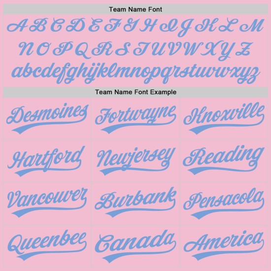 Camiseta de béisbol ligera, azul y blanca, retro, personalizada, rosa, auténtica